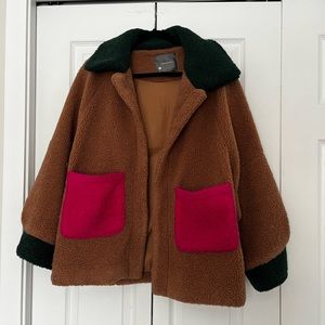Anthropologie Sherpa Coat